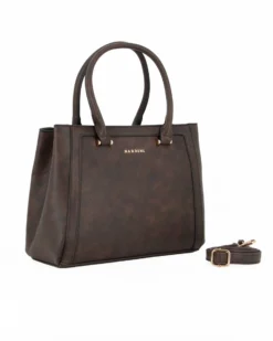 BORSA ECOPELLE 2MAN.C/RIPORTI SAFFIANO