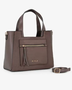 BORSA 2MAN.C/PARTE FRONT.SCAMOS+ZIP