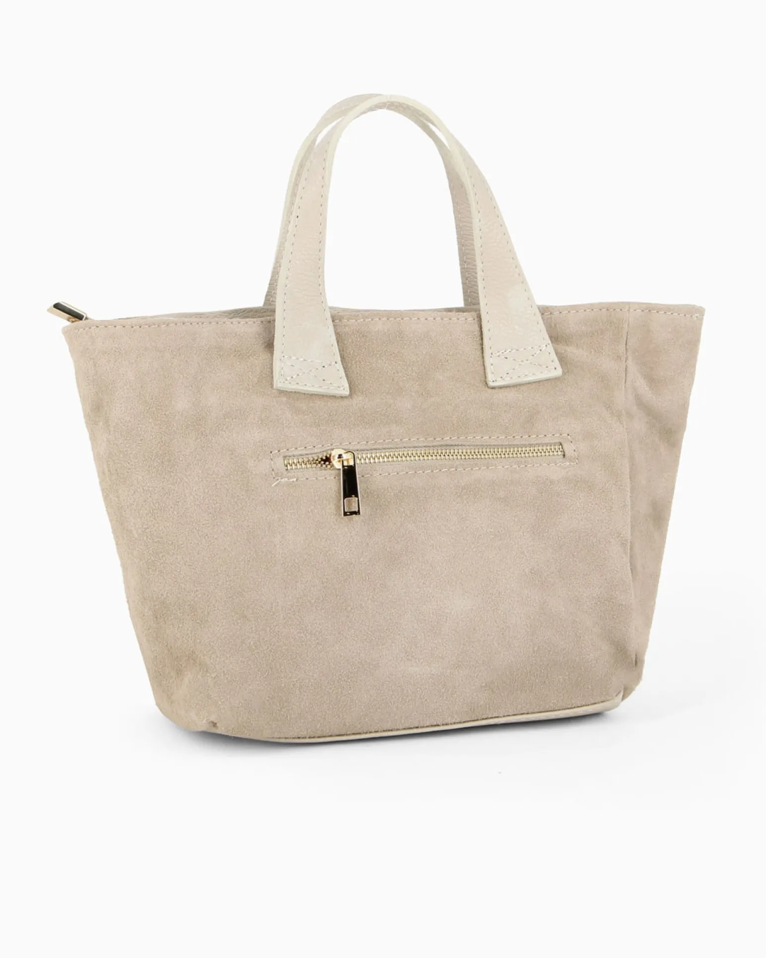 BORSA 2MANICI CAMOSCIO
