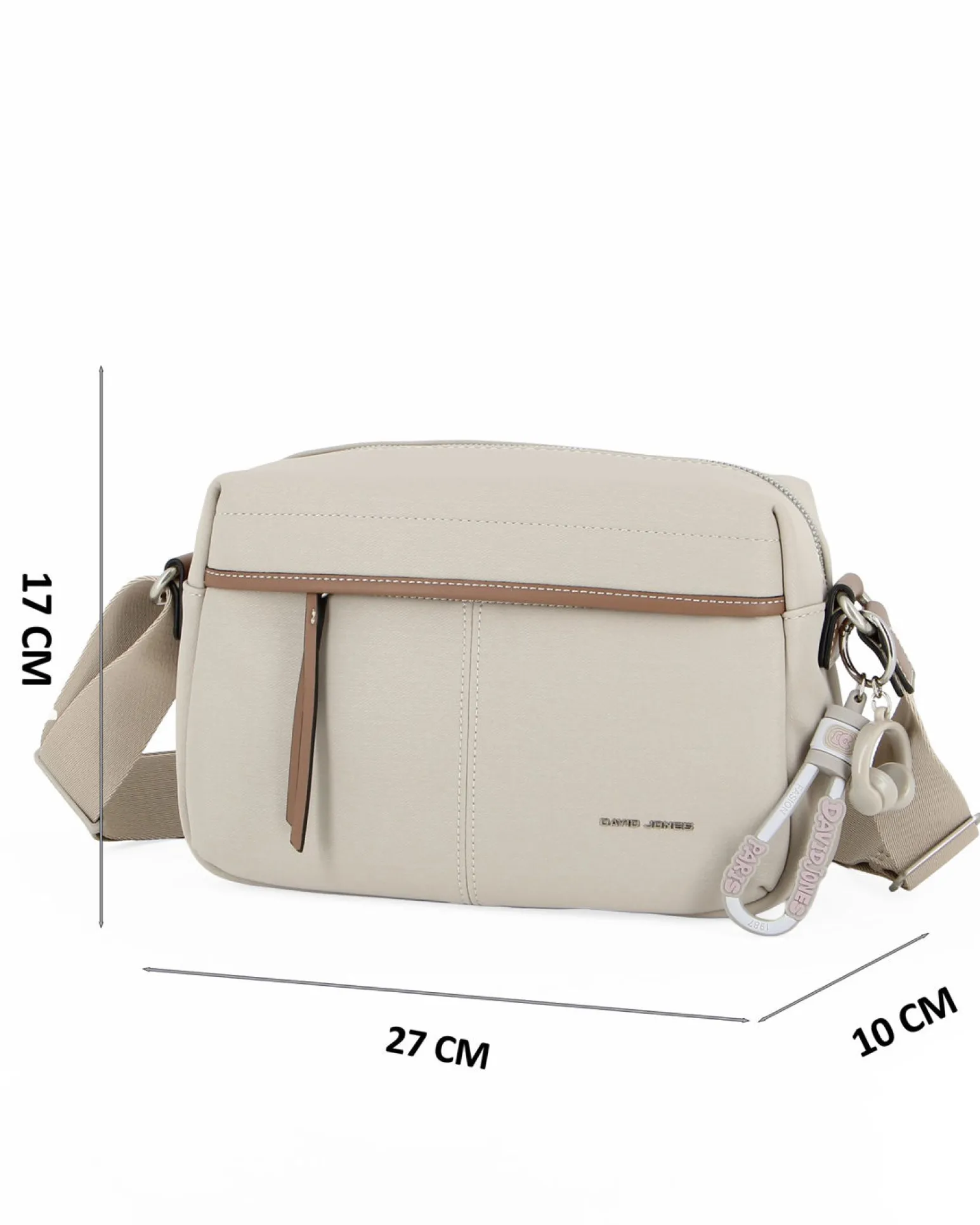 BORSA TRACOL.REGOLAB.C/TASCA FRONT+CHARM