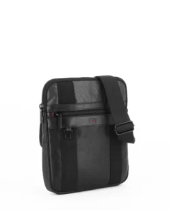BORSELLO PIATTO CITY C/ZIP FRONT.ORIZZ.
