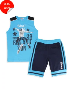 BOY COMPLETO SMANICATO