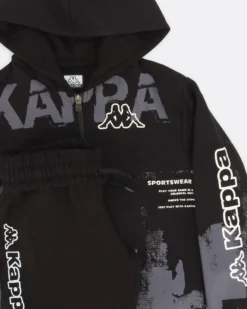BOY FELPA FULL ZIP CON CAPPUCCIO