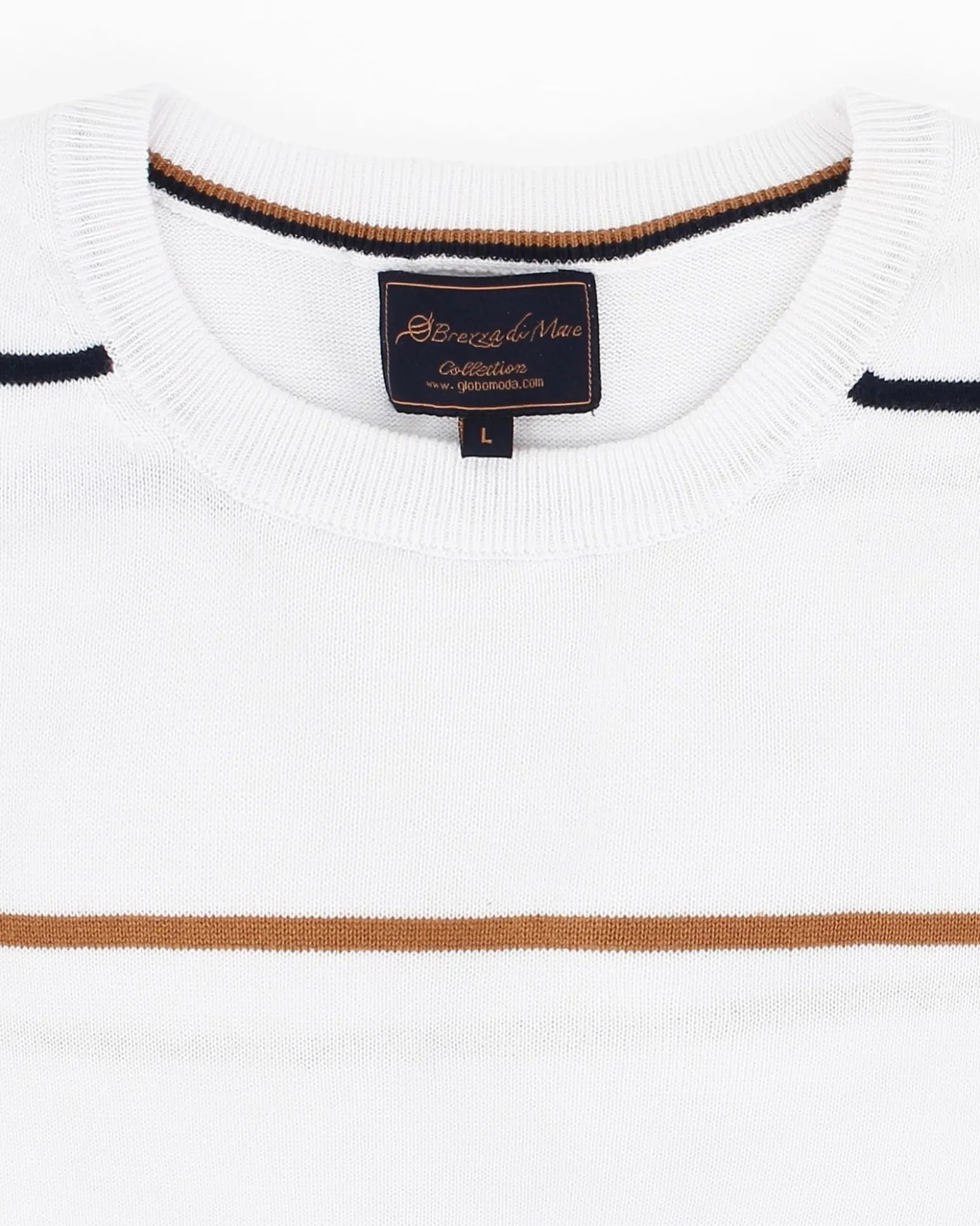 BREZZA DI MARE - MAGLIA MANICA LUNGA GIROCOLLO