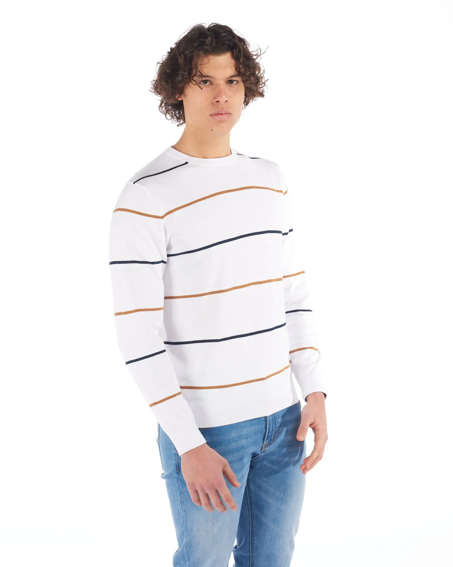 BREZZA DI MARE - MAGLIA MANICA LUNGA GIROCOLLO
