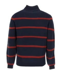 BREZZA DI MARE - MAGLIA MANICA LUNGA 1/2 ZIP FINEZZA F7 RIGHE