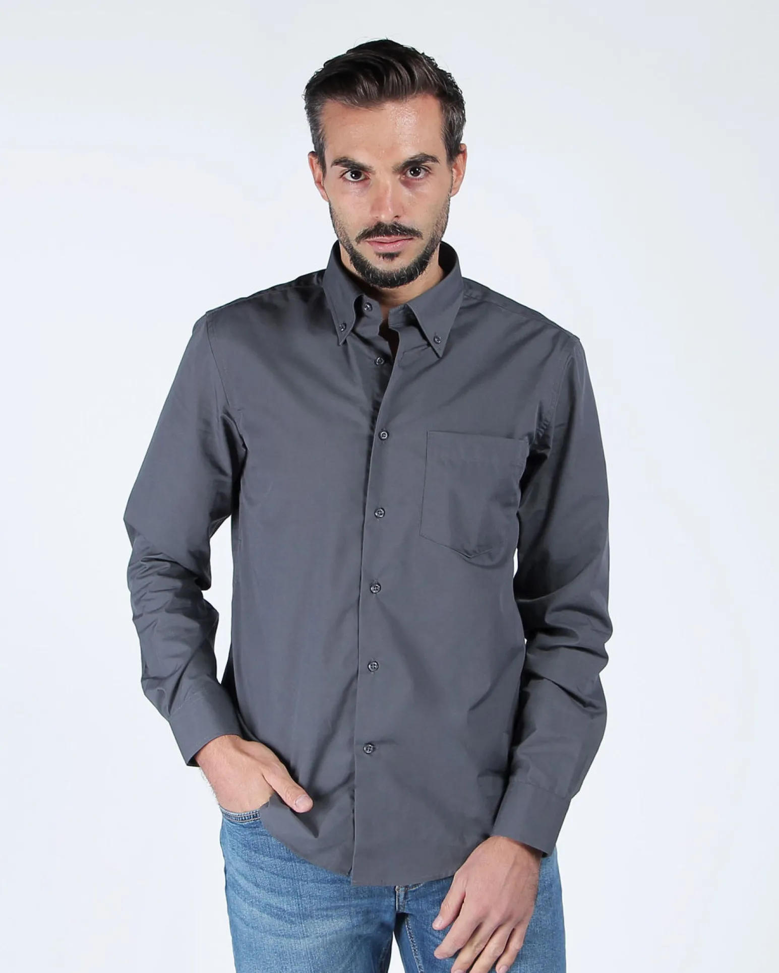 BROKERS - CAMICIA MANICA LUNGA IN SCATOLA