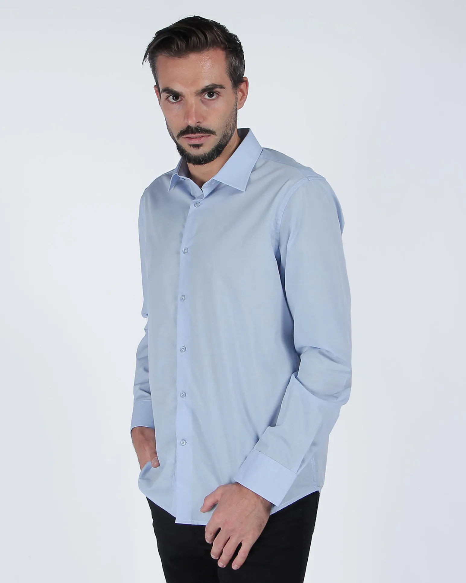 BROKERS - CAMICIA ML COLLO CLASSICO IN SCATOLA