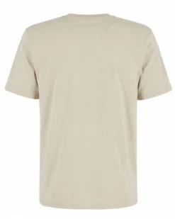 BROKER'S - Tshirt mezza manica beige