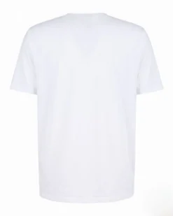 BROKER'S - Tshirt mezza manica con taschino e stampa