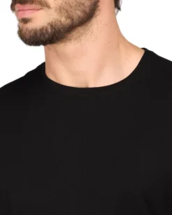 BROKER'S - Tshirt mezza manica nera