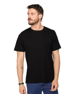 BROKER'S - Tshirt mezza manica nera
