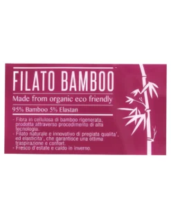 BROKERS - Tshirt mezza manica scollo a V in BAMBOO nero