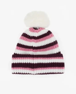 BRUGI - CAPPELLO MULTICOLOR DA DONNA CON PON PON STRIPE - ZH2G-6435_QG1