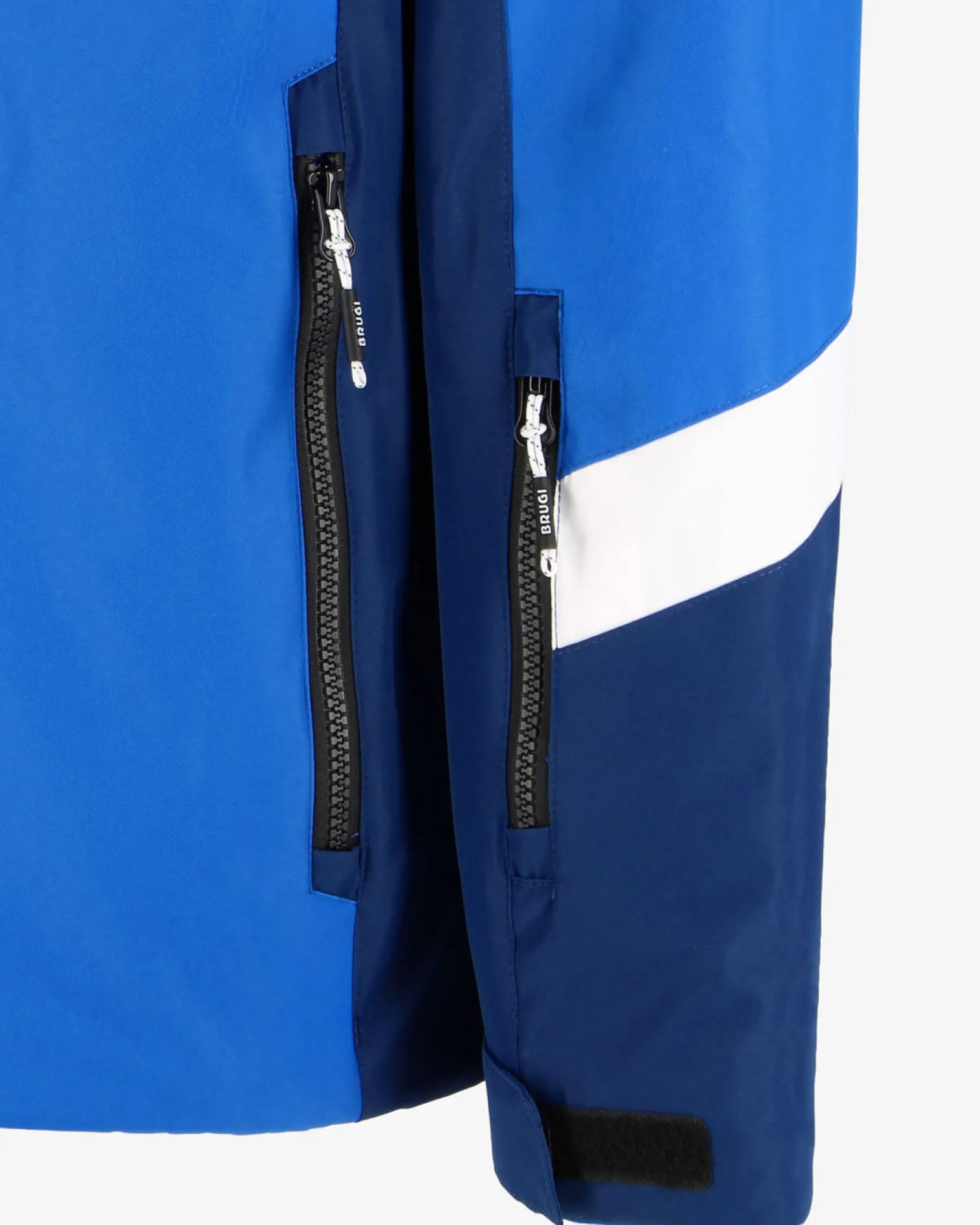 BRUGI - GIACCA DA SCI UOMO BLU, BIANCA E CELESTE 3000, AJ1C-T54T