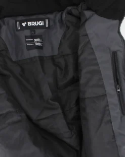 BRUGI - GIACCA SCI DA UOMO BIANCA E GRIGIA