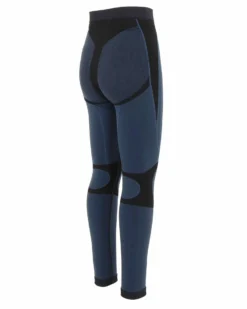 BRUGI -LEGGINGS TERMICO  KIDS  BLU E NERO  TRASPIRANTE SENZA CUCITURE -9GZI-T365_KA5