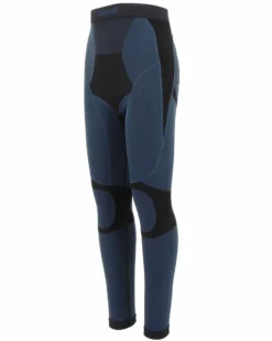 BRUGI -LEGGINGS TERMICO  KIDS  BLU E NERO  TRASPIRANTE SENZA CUCITURE -9GZI-T365_KA5