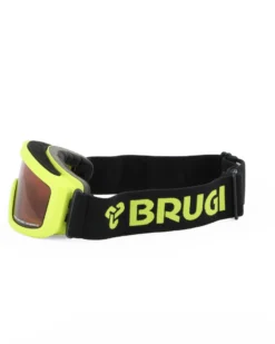 BRUGI - MASCHERA SCI JUNIOR GIALLO FLUO, ZJ1C-TB91-796