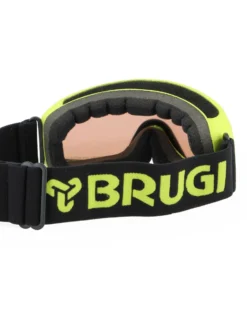 BRUGI - MASCHERA SCI JUNIOR GIALLO FLUO, ZJ1C-TB91-796