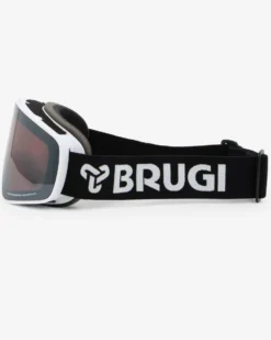 BRUGI - MASCHERA SCI UOMO BIANCA , ZJ1E-TB91- 010