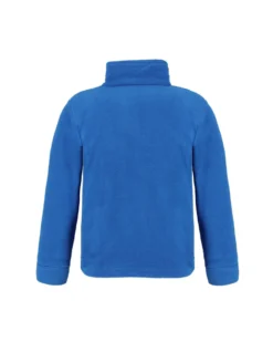 BRUGI - MICROPILE BLU MEZZA ZIP PER BAMBINI