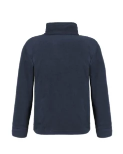 BRUGI - MICROPILE BLU MEZZA ZIP PER RAGAZZI