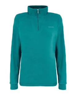 BRUGI - MICROPILE TUCHESE DA DONNA CON MEZZA ZIP