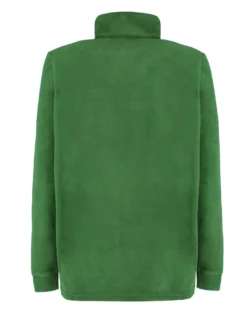BRUGI - MICROPILE VERDE DA UOMO MEZZA ZIP, 9GYT-T154_706