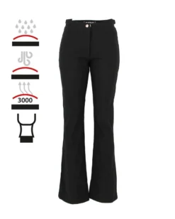 BRUGI -PANTALONE DA SCI DONNA NERO 3000, 9GOF-TS63