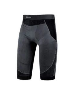 BRUGI -SHORT TERMICO  UOMO NERO E GRIGIO  TRASPIRANTE SENZA CUCITURE -9GZS-T365