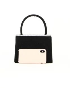 BUSTINA BORSETTA C/MANICO+PATTA GLITTER