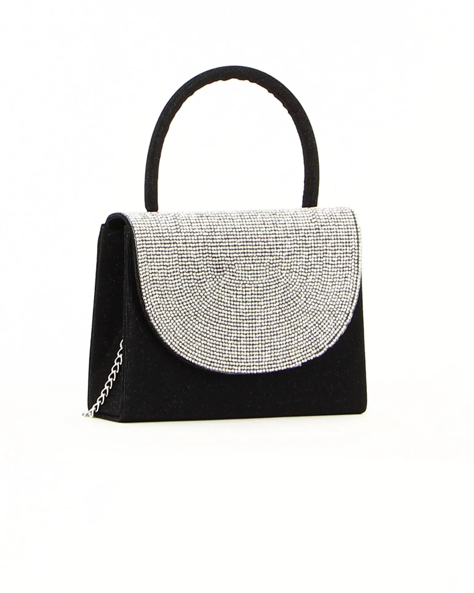 BUSTINA BORSETTA C/MANICO+PATTA GLITTER