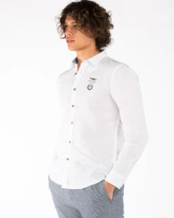 CAMICIA LINO MANICA LUNGA