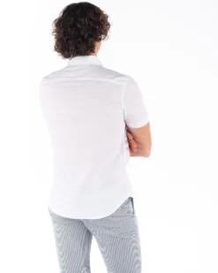 CAMICIA MANICA CORTA LINO CC