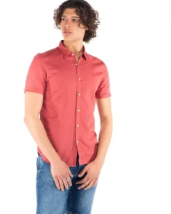 CAMICIA MANICA CORTA LINO CC
