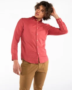CAMICIA MANICA LUNGA BOTTON DOWN LINO