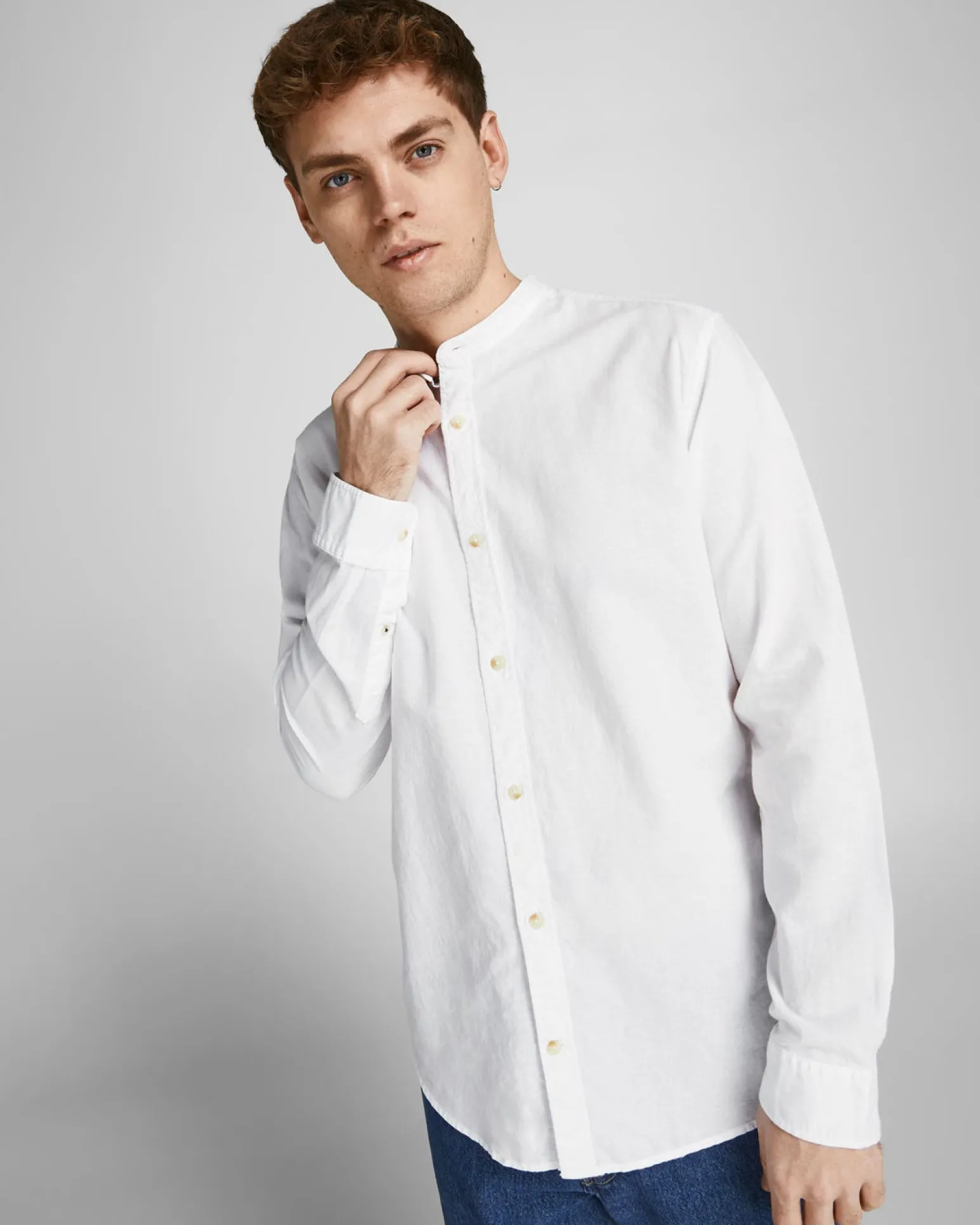 CAMICIA MANICA LUNGA JJESUMMER BAND