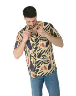 CAMICIA MEZZA MANICA COLLO COREANO