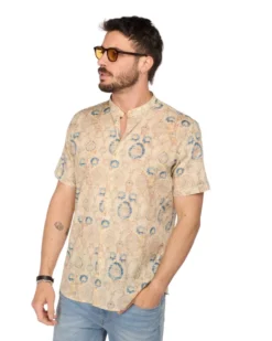 CAMICIA MEZZA MANICA COREANA FANTASIA