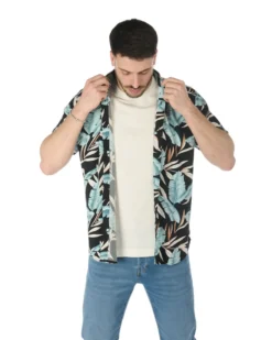 CAMICIA MEZZA MANICA FANTASIA