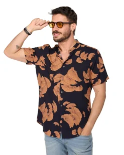 CAMICIA MEZZA MANICA FANTASIA