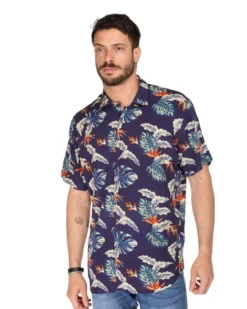 CAMICIA MEZZA MANICA FANTASIA