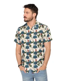 CAMICIA MEZZA MANICA FANTASIA