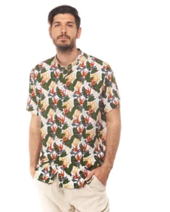 CAMICIA MEZZA MANICA FANTASIA COREANO