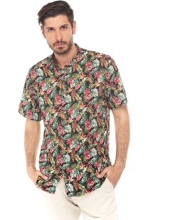 CAMICIA MEZZA MANICA FANTASIA COREANO