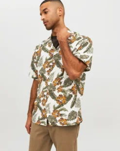 CAMICIA MEZZA MANICA JJEJFF FLORAL