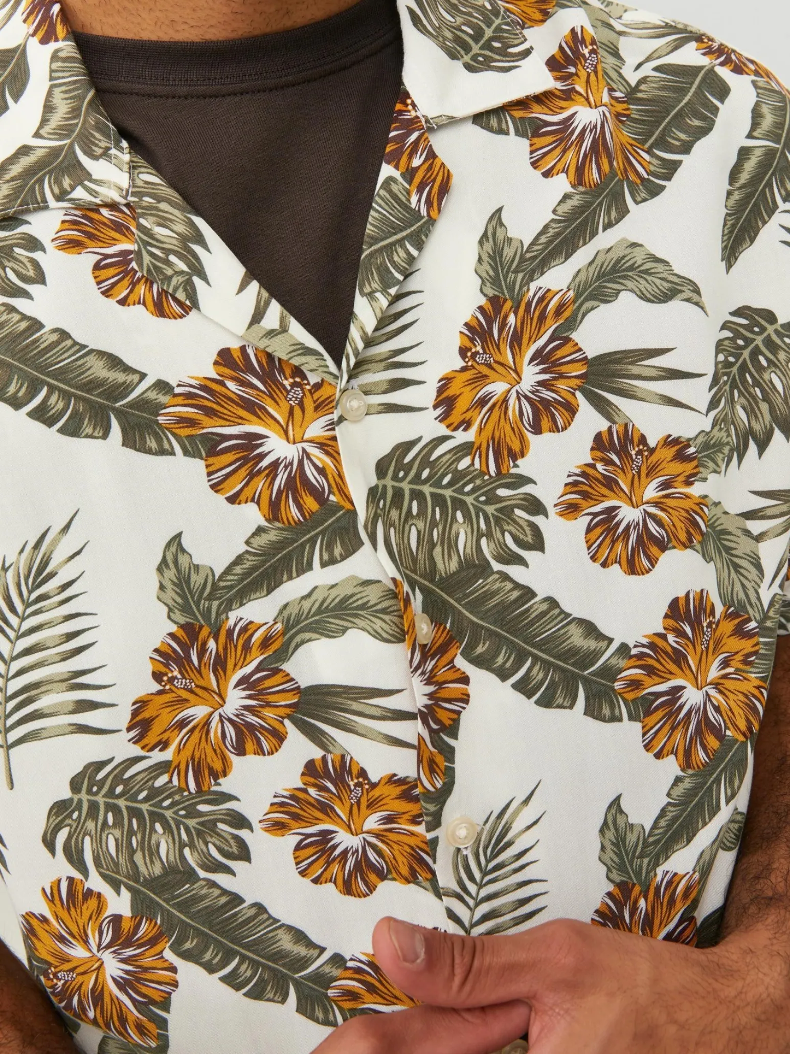 CAMICIA MEZZA MANICA JJEJFF FLORAL