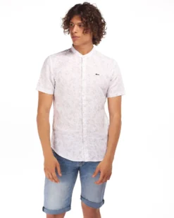 CAMICIA MEZZA MANICA LINO