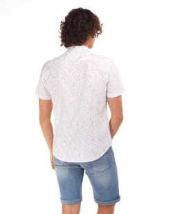 CAMICIA MEZZA MANICA LINO